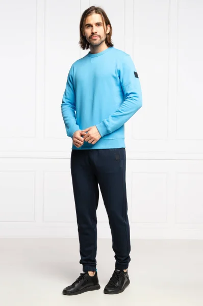спортивні штани skyman 1 | relaxed fit BOSS ORANGE темно-синій