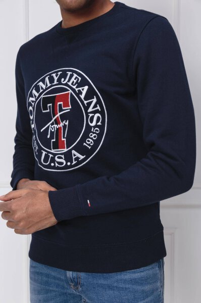 tommy jeans circle logo sweatshirt