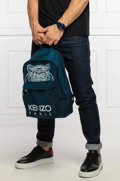 Backpack Kenzo navy blue