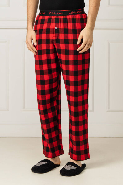Pyjama pants | Relaxed fit Calvin Klein Underwear | Red /en