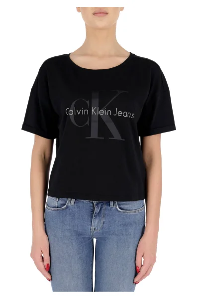 T-shirt Teco | Loose fit CALVIN KLEIN JEANS black