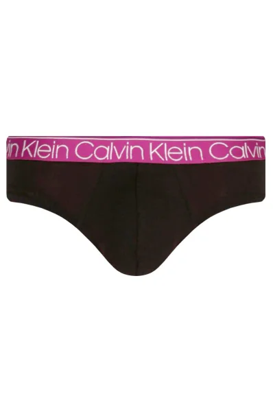Slipy 3-pack Calvin Klein Underwear fuksja