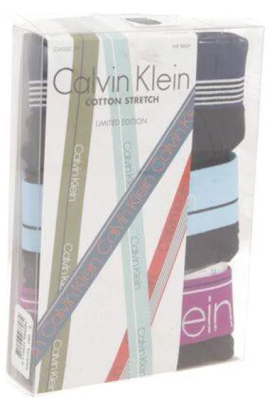 Slipy 3-pack Calvin Klein Underwear fuksja