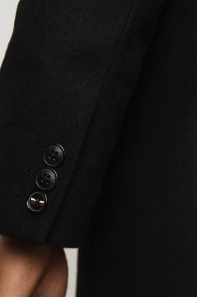 Wool coat CHESTFIELD Tommy Tailored black