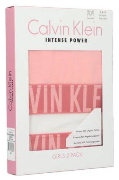 бюстгальтер 2 шт. Calvin Klein Underwear пудрово-рожевий