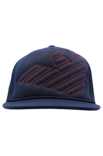 Baseball cap Emporio Armani navy blue