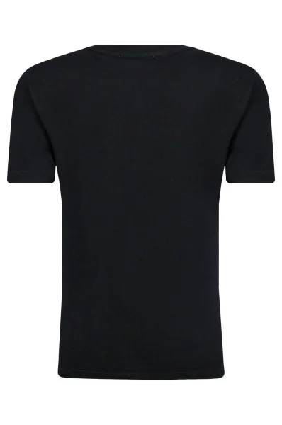T-shirt CALVIN LOGO | Regular Fit CALVIN KLEIN JEANS czarny