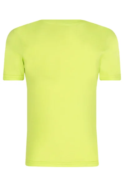 T-shirt | Regular Fit Diesel limonkowy