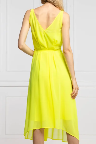 Sukienka DKNY żółty