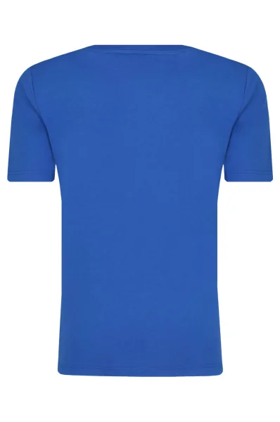 футболка | regular fit BOSS Kidswear голубий