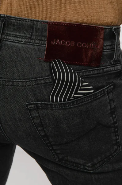 джинси nick | slim fit Jacob Cohen графітовий