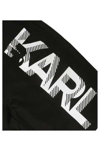 шорти для плавання | regular fit Karl Lagerfeld Kids чорний