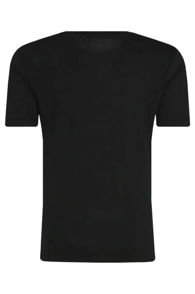 T-shirt MONOGRAM | Regular Fit CALVIN KLEIN JEANS black