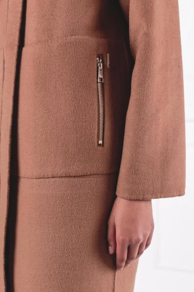 Płaszcz + kurtka + kamizelka | z dodatkiem wełny Liu Jo piaskowy