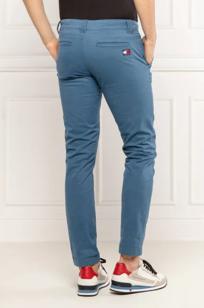 Spodnie CHINO TJM SCANTON | Slim Fit Tommy Jeans niebieski