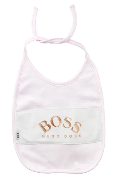 Zestaw BOSS Kidswear pudrowy róż