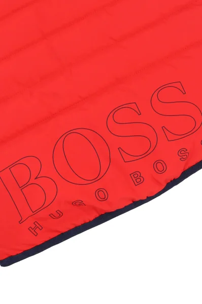 Bezrękawnik | Regular Fit BOSS Kidswear czerwony