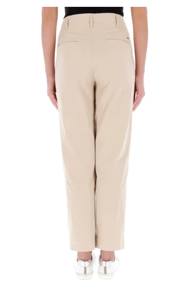 Trousers MOA PLEATED | Regular Fit | mid waist Tommy Hilfiger beige