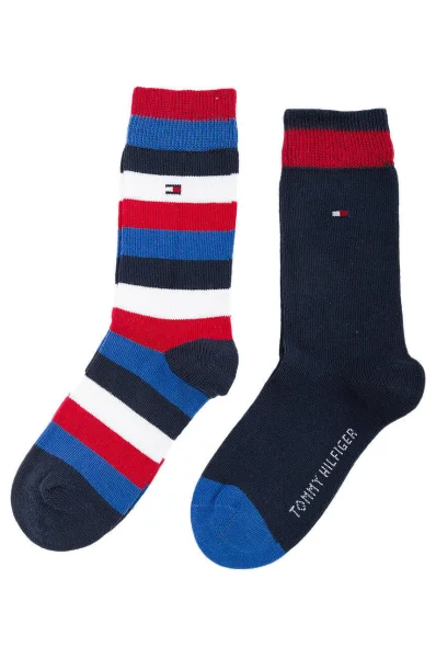 2 Pack Socks Tommy Hilfiger red