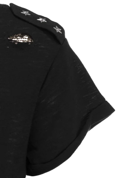 T-shirt Charmy Knit GUESS czarny