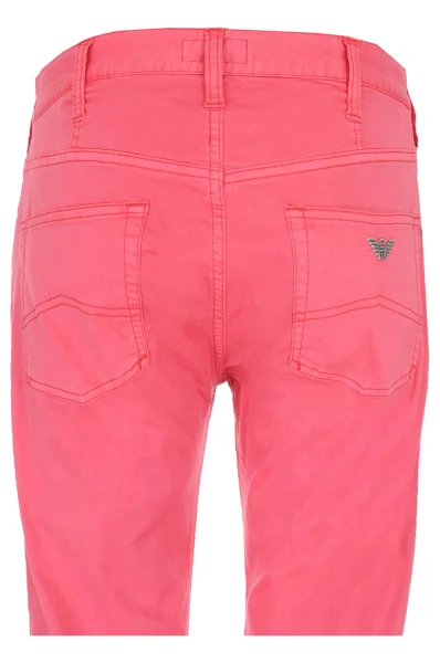 Spodnie Armani Jeans różowy