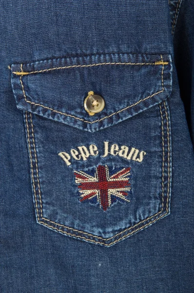 Albert Shirt Pepe Jeans London navy blue