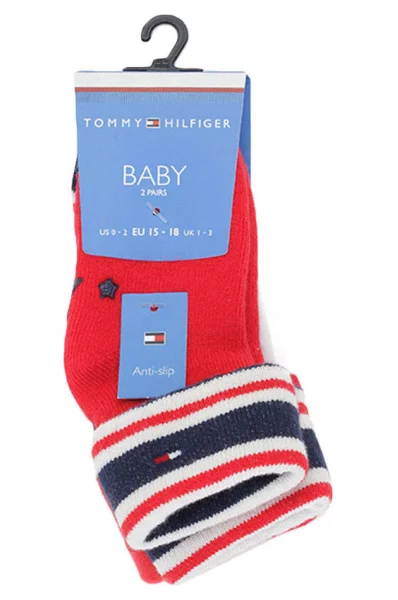 2-pack Socks Tommy Hilfiger red
