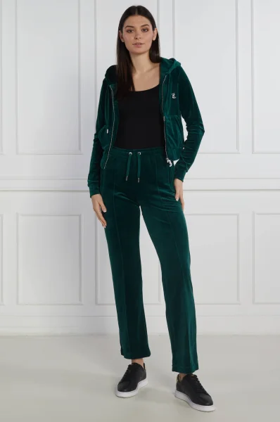 спортивні штани tina | regular fit Juicy Couture зелений
