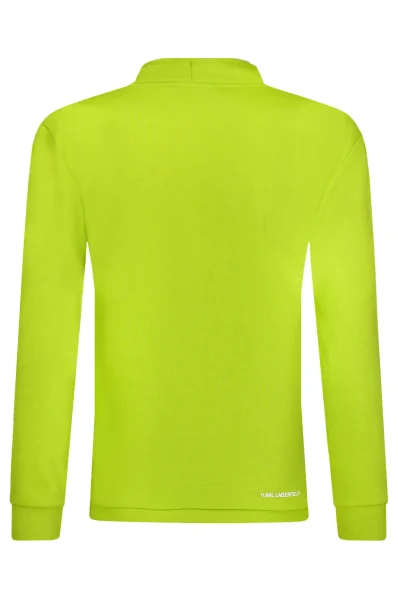 Sweatshirt | Regular Fit Karl Lagerfeld Kids lime green