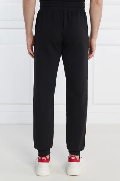 Spodnie dresowe Badge Pants | Relaxed fit Hugo Bodywear czarny