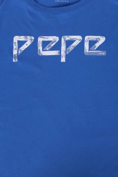 T-shirt Pepe Jeans London niebieski