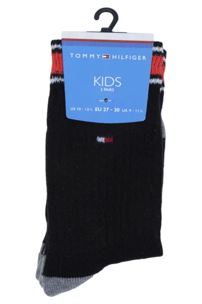 Socks 2 Pack Tommy Hilfiger black