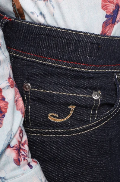 джинси nick ltd | slim fit Jacob Cohen темно-синій