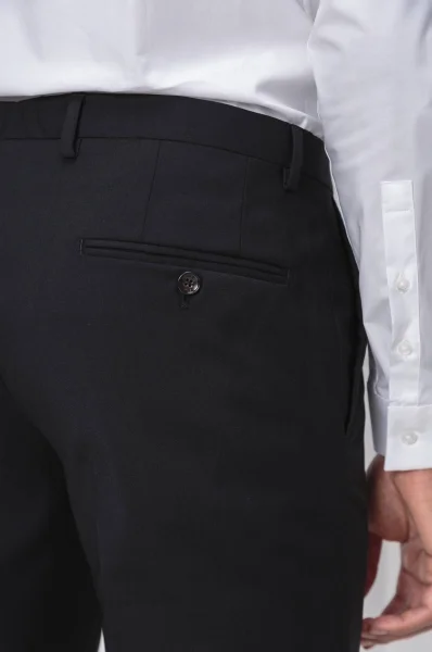 Wełniane spodnie Blayr | Slim Fit Joop! czarny