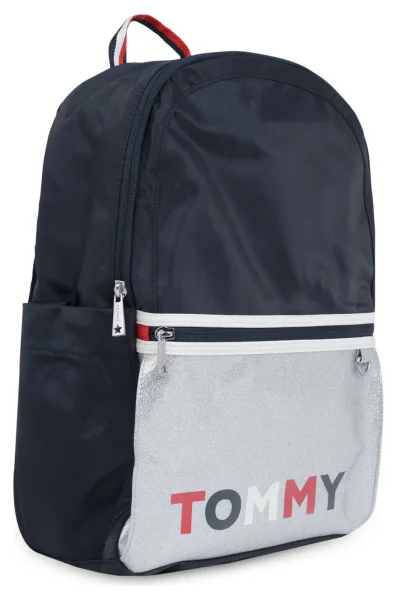Backpack CORPORATE GLITTER Tommy Hilfiger navy blue