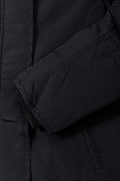 technical down jacket tommy black