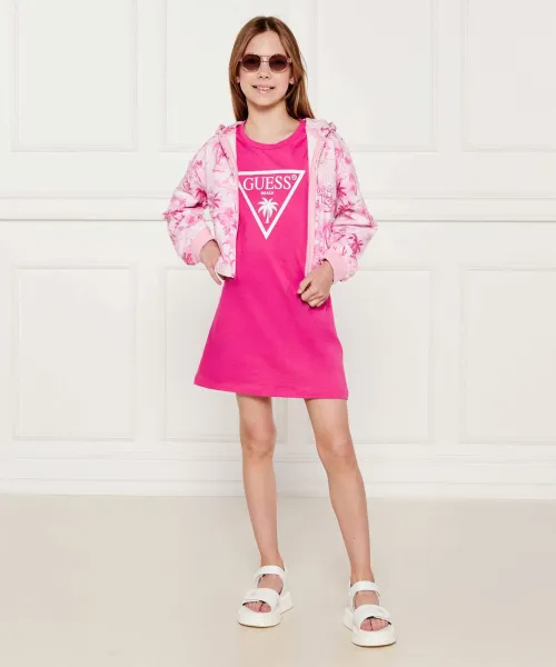 Sukienka Guess | Różowy J4GK35 JA914