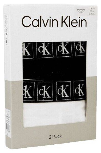 Figi 2-pack Calvin Klein Underwear czarny