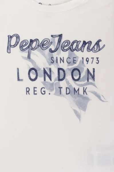 Bluzka Jonny Jr Pepe Jeans London kremowy
