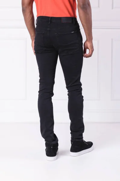 Trousers HUGO 734 | Regular Fit HUGO black