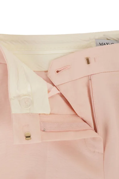 Spodnie Parola | Regular Fit MAX&Co. pudrowy róż