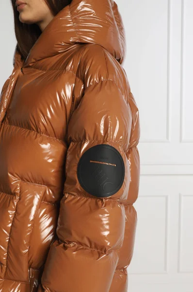 пухова куртка jesso | oversize fit MMC коричневий