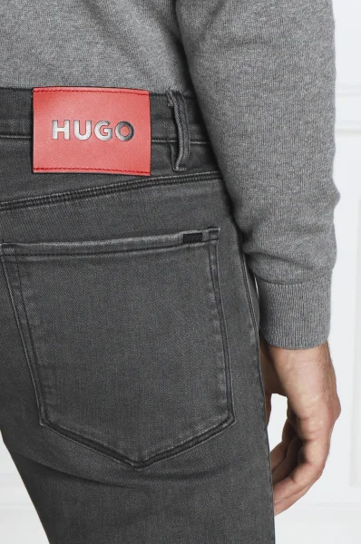 Jeans Hugo 708 | Slim Fit HUGO charcoal