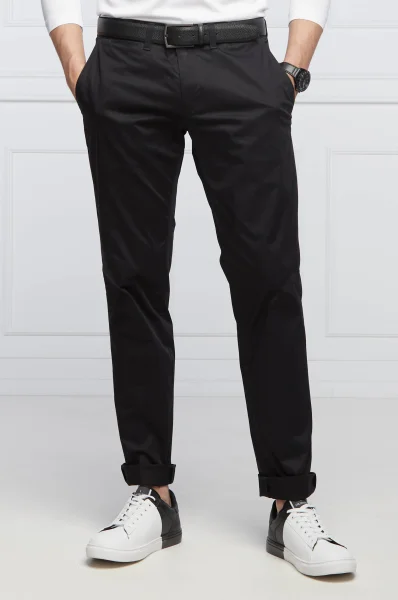 Spodnie | Regular Fit Emporio Armani czarny