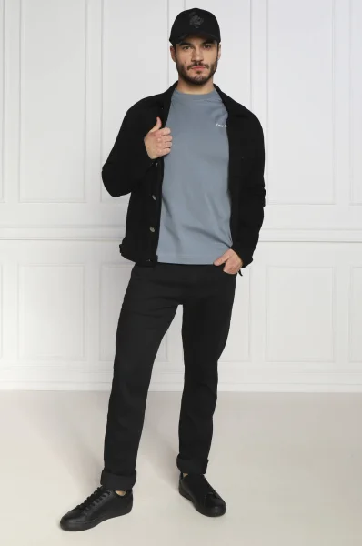 джинси | slim fit Calvin Klein чорний