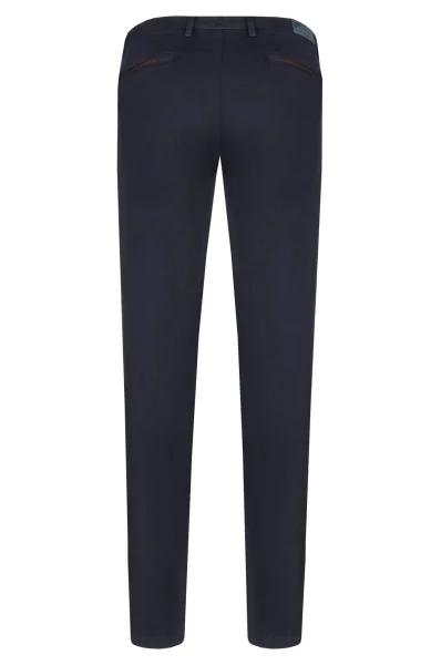 Chino trousers Trussardi navy blue