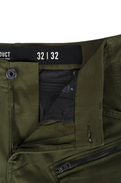 Spodnie Cargo Rovic Zip 3D | Straight fit G- Star Raw khaki