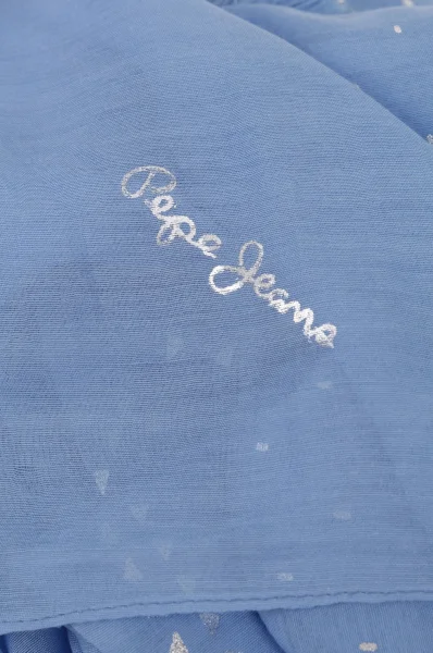Chusta Foil Pepe Jeans London niebieski