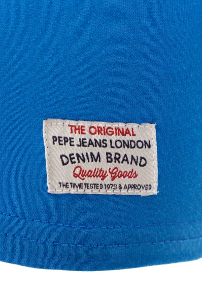 T-shirt Jimmy Pepe Jeans London niebieski