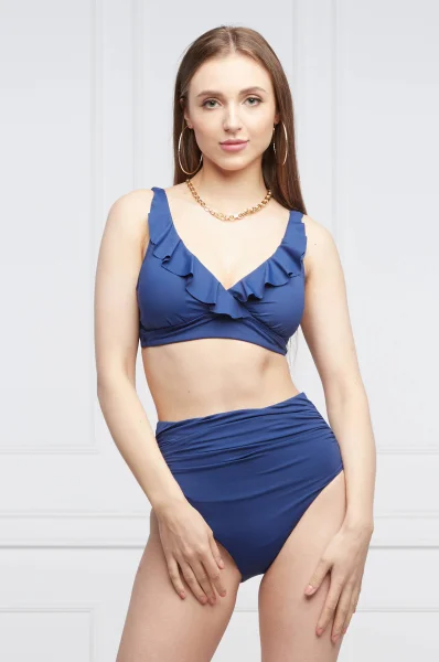 LAUREN - Bikini top in Navy blue